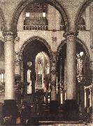 Interior of a Church Emanuel de Witte